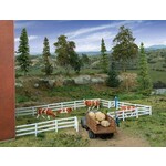 Walthers 9494202 HO Farm Fence 3 Rail