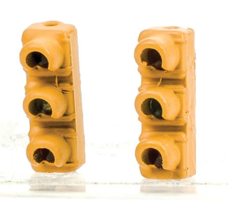 9494369 HO 1960s-Style Traffic Light 2-Pack - Non-Operating