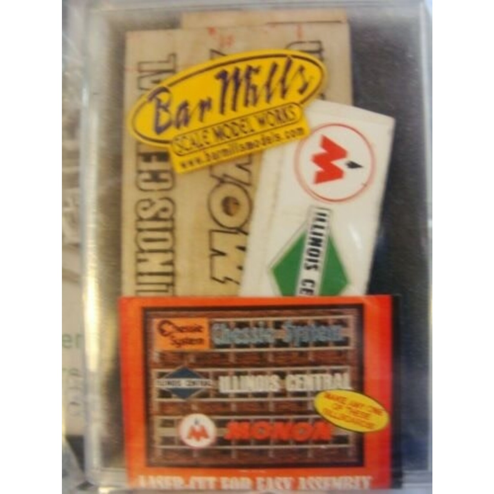 Bar Mills 99111 Illinois Central, Chessie, Monon Billboard Kit