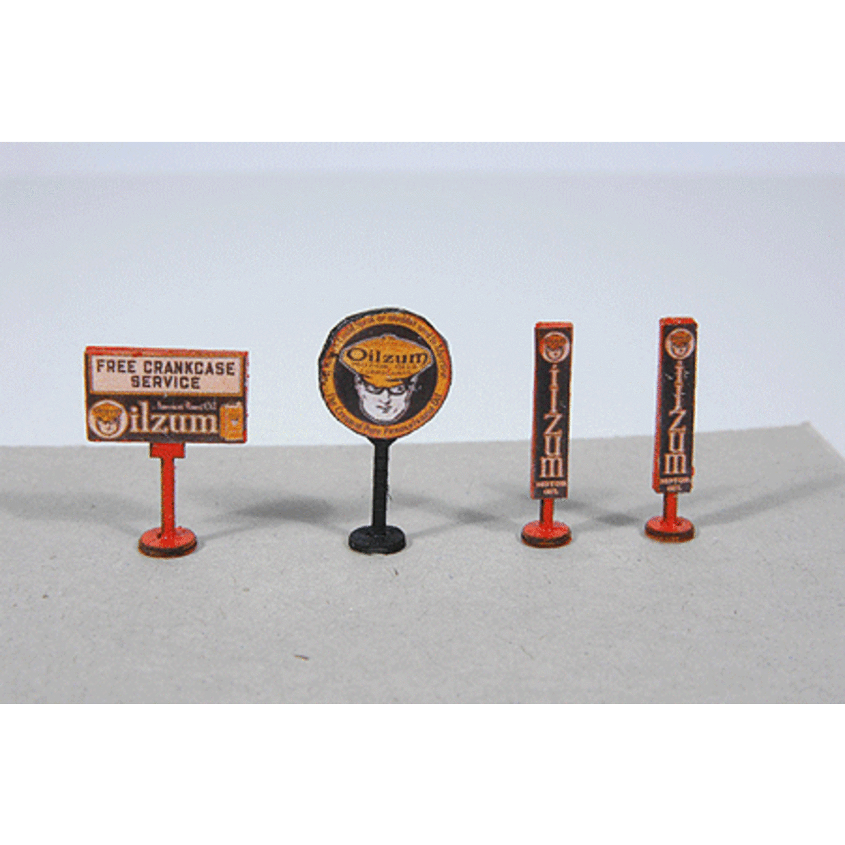 JL Innovative Design 468 Gas Station Curb Sign - Oilzum