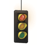Walthers 9332302 Hanging Single Sided Working Traffic Light
