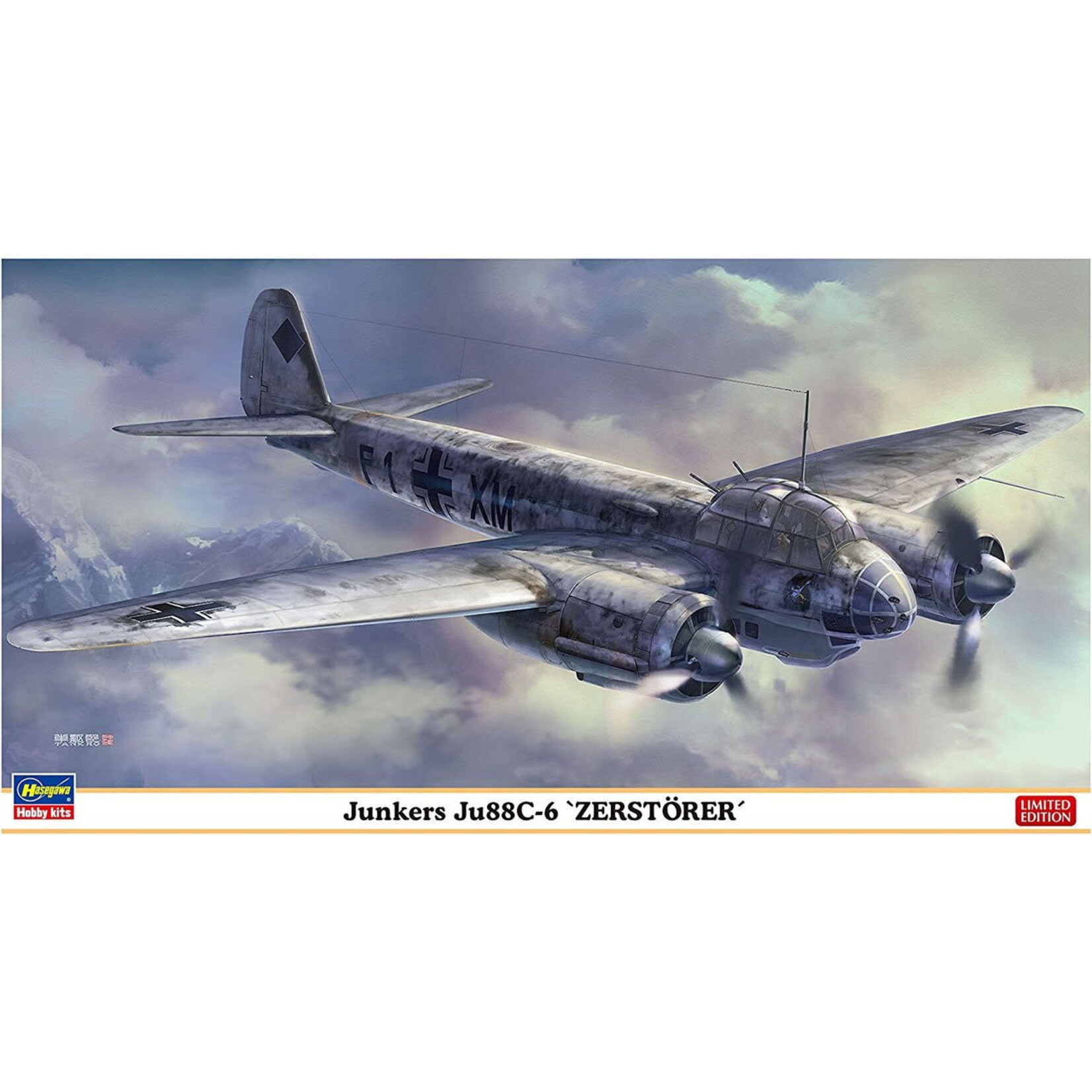 Hasegawa 02245 Junkers Ju-88C-6 ZERSTORER