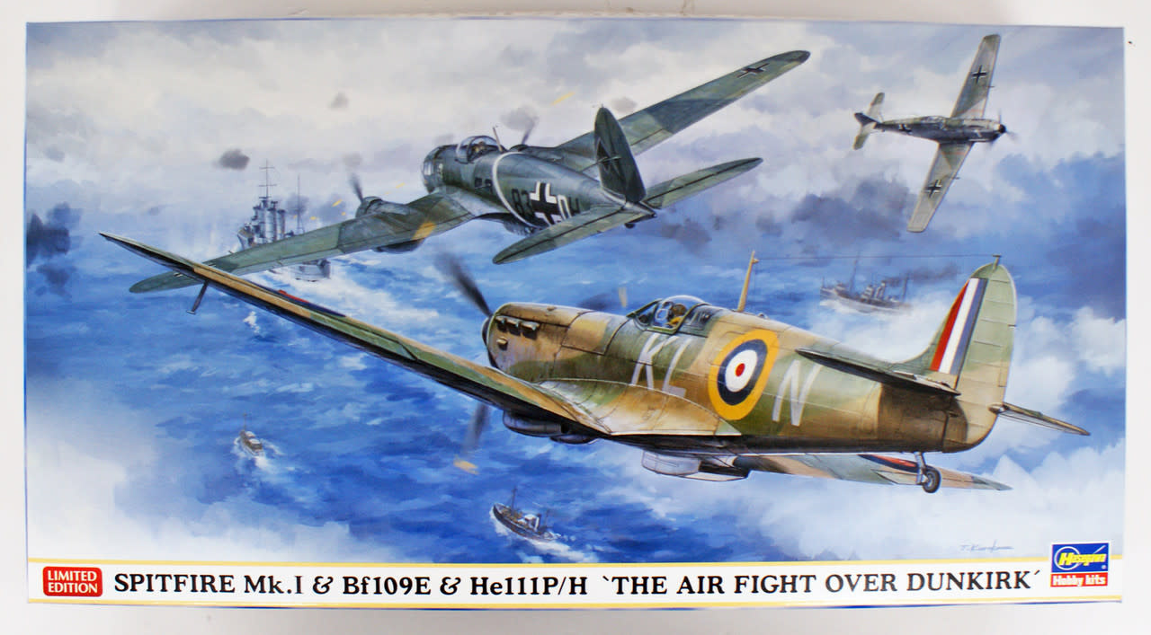 02270 Spitfire Mk.1 & Bf109E & He111P/H 'The Air Fight Over Dunk
