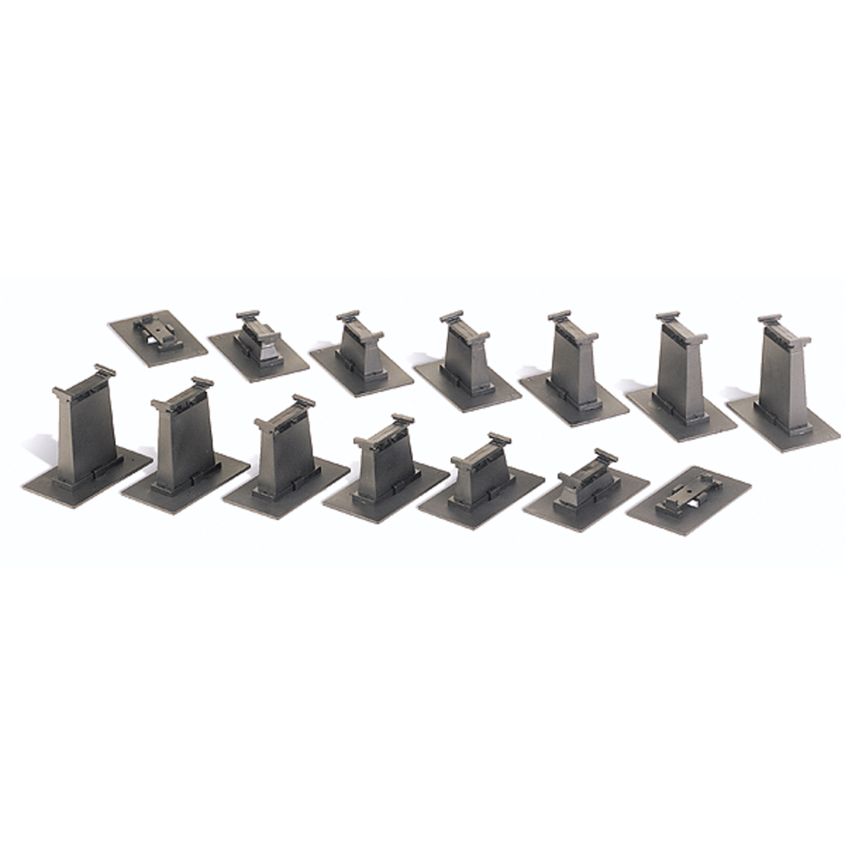 Bachmann 44471 HO EZ Track Graduated Pier Set/14pc