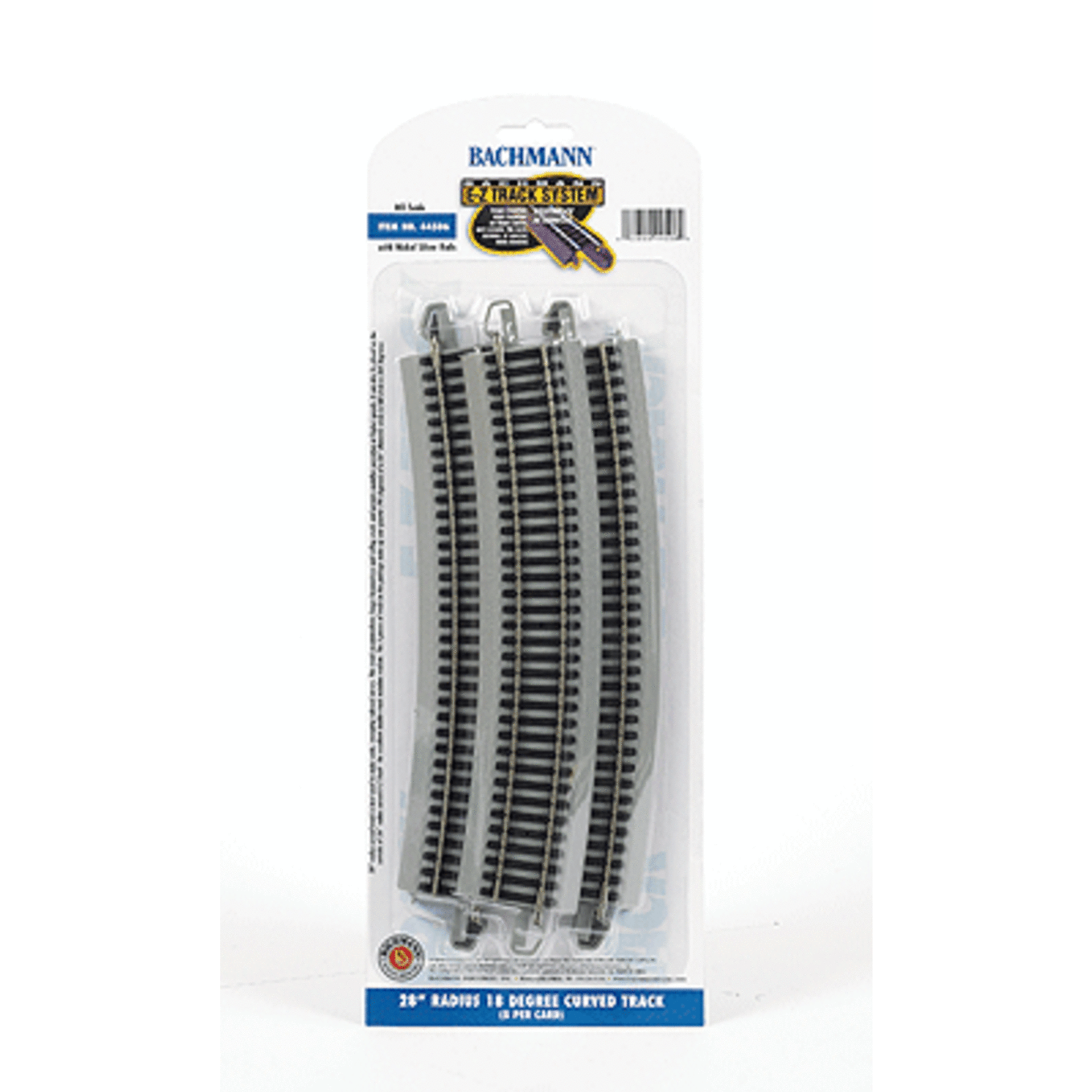 Bachmann 44506 HO E-Z Track 28 inch radius 18 degree curve