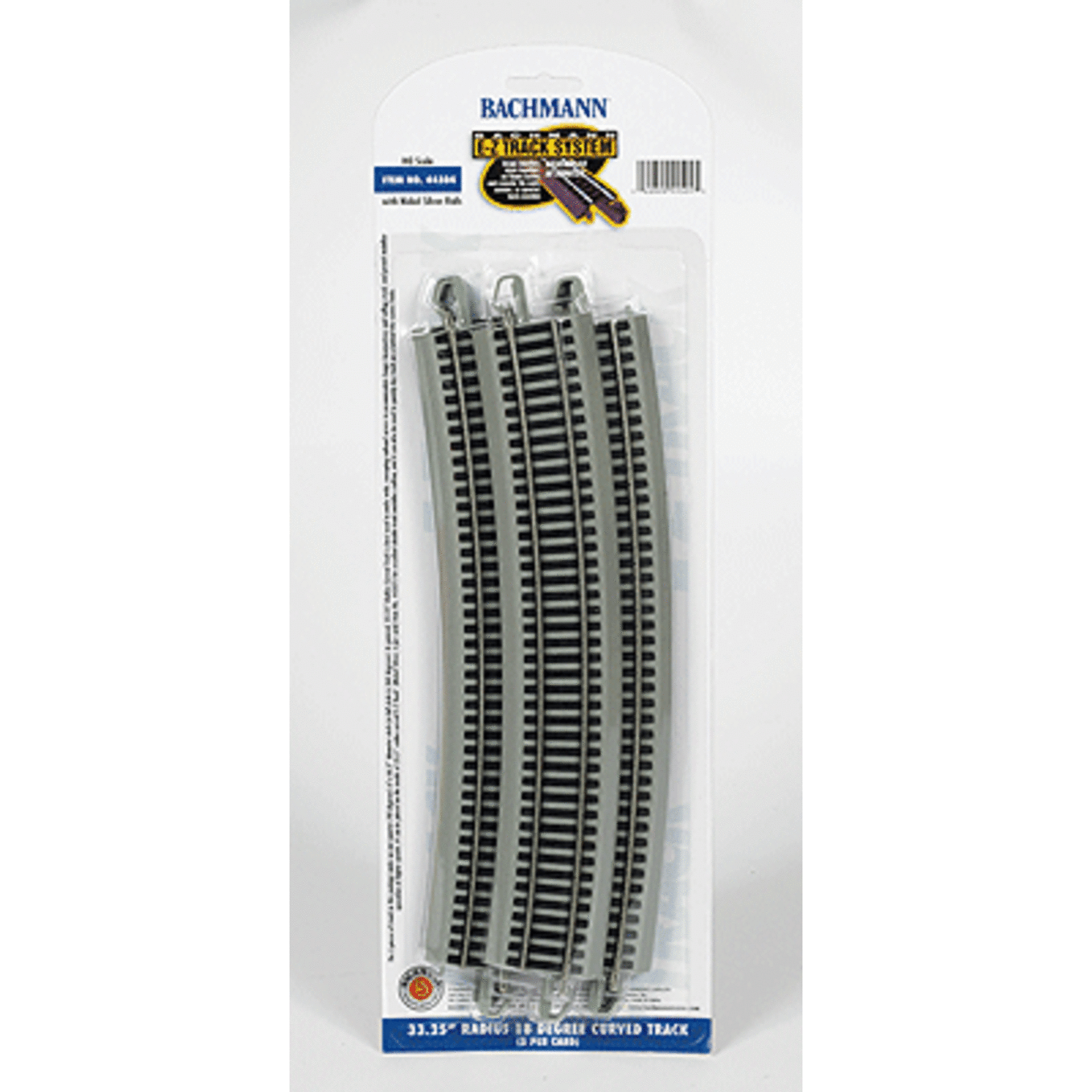 Bachmann 44504 HO E-Z Track 33.25 radius 18 degree curve