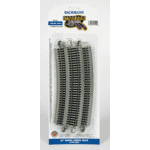 Bachmann 44519 HO E-Z TRACK 26" Radius Curve pkg(5)