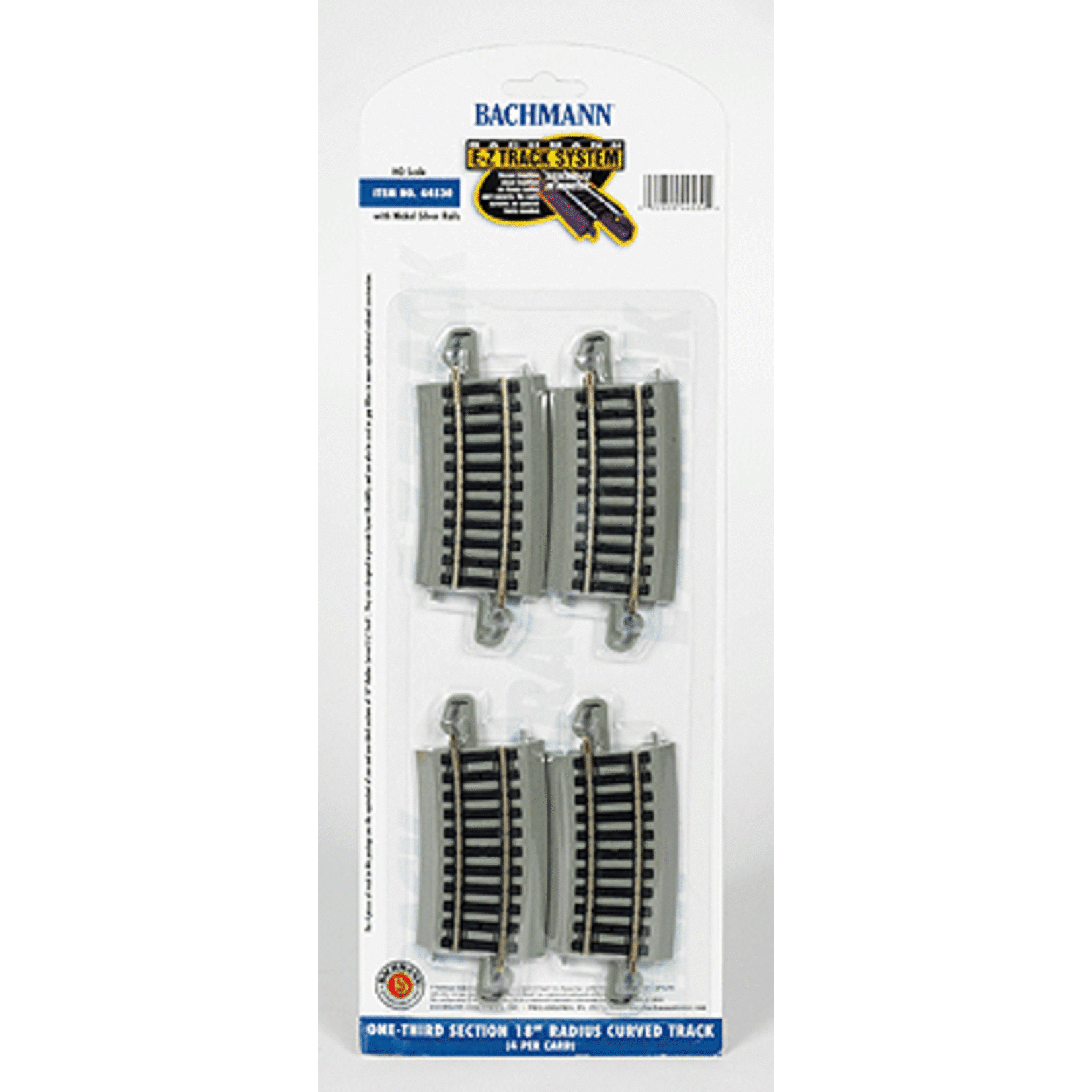 Bachmann 44530 HO E-Z Track 1/3 section 18 inch radius