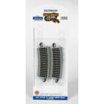 Bachmann 44531 HO EZ Track NS 1/2-18"R - 4 Piece