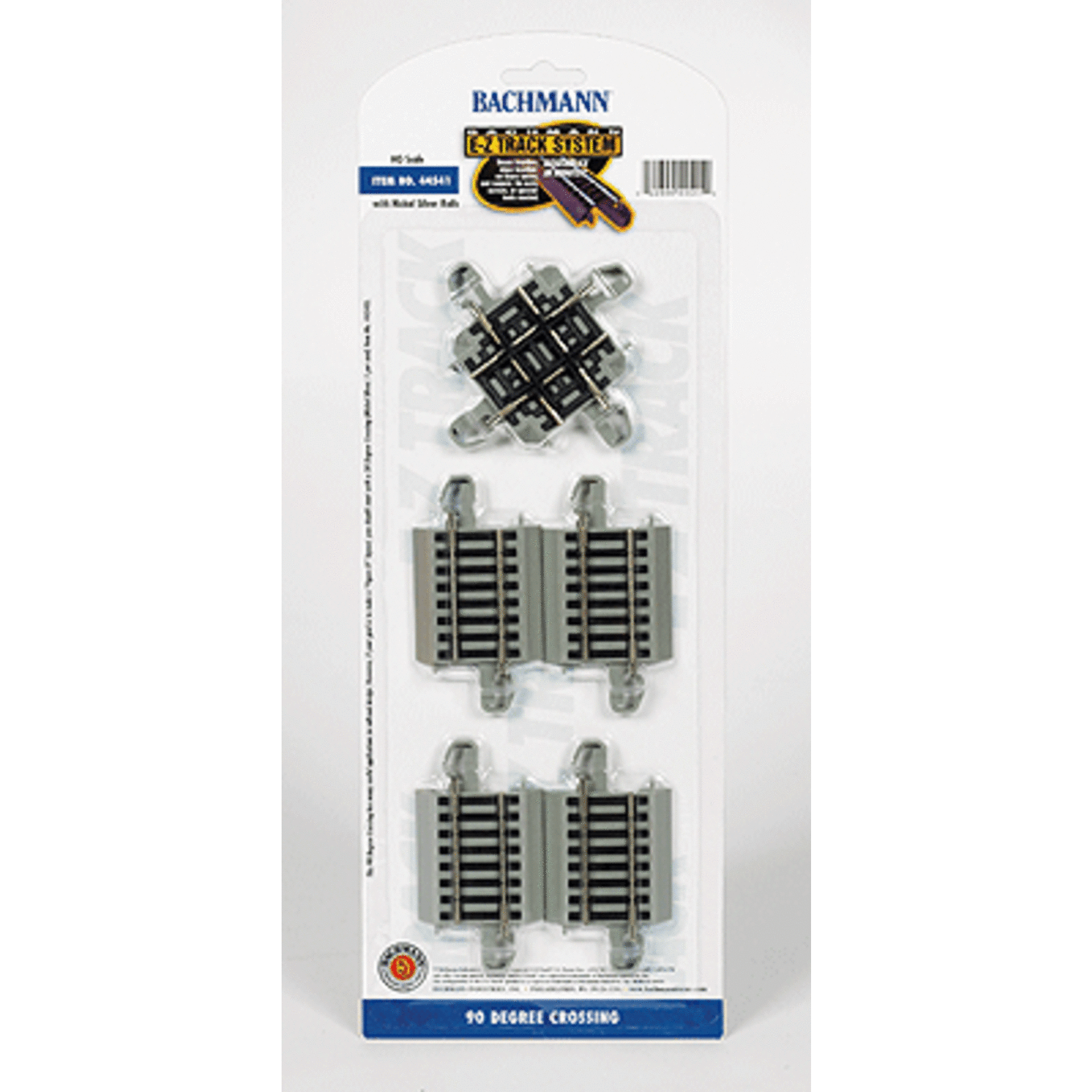 Bachmann 44541 HO E-Z TRACK 90 Degree Track Crossing