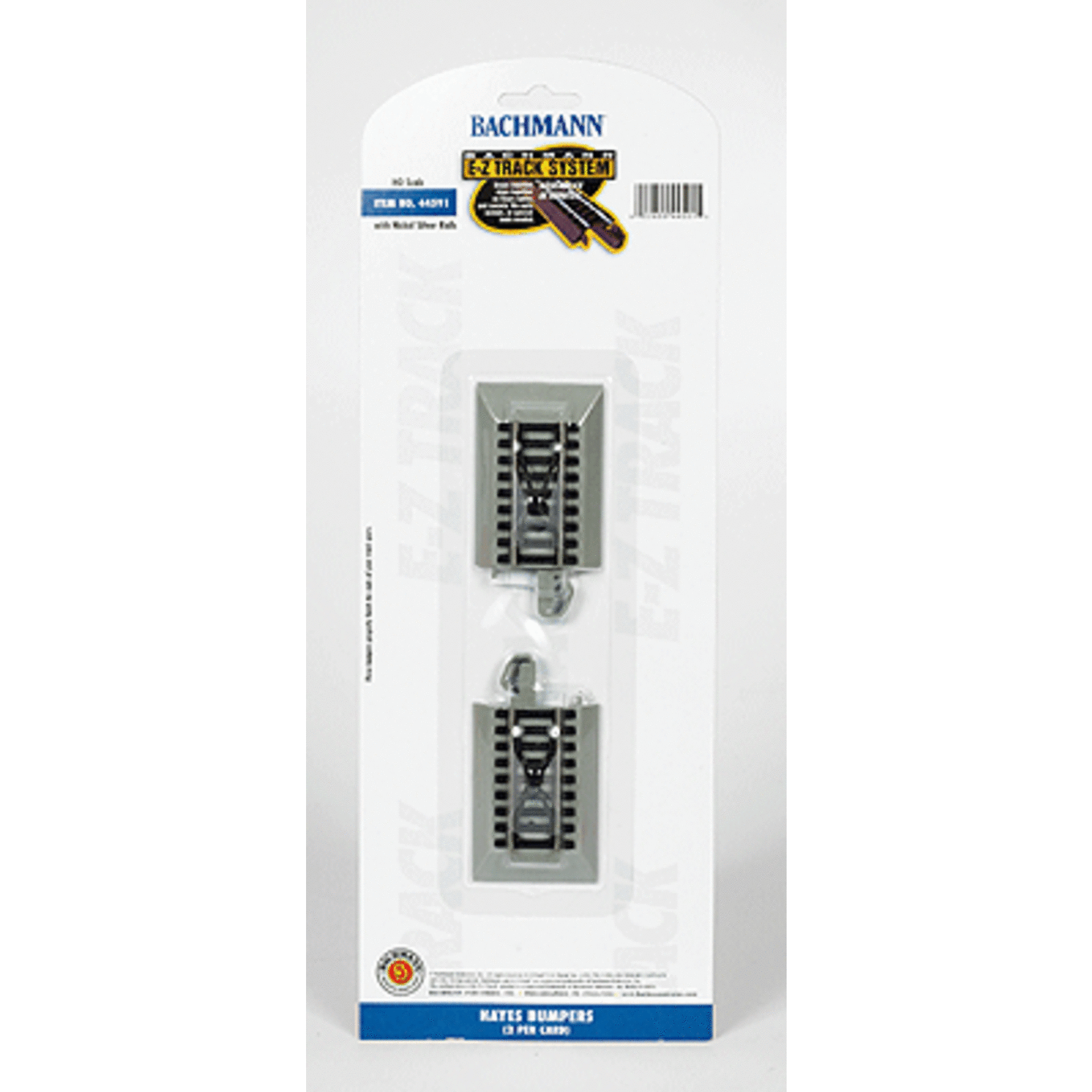 Bachmann 44591 HO E-Z-Track Hayes Wheel Stops (Track Bumper) 2PK