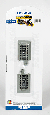 44591 HO E-Z-Track Hayes Wheel Stops (Track Bumper) 2PK