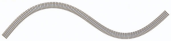500 HO Flex Track Code 83 - 1 piece - Brown Tie