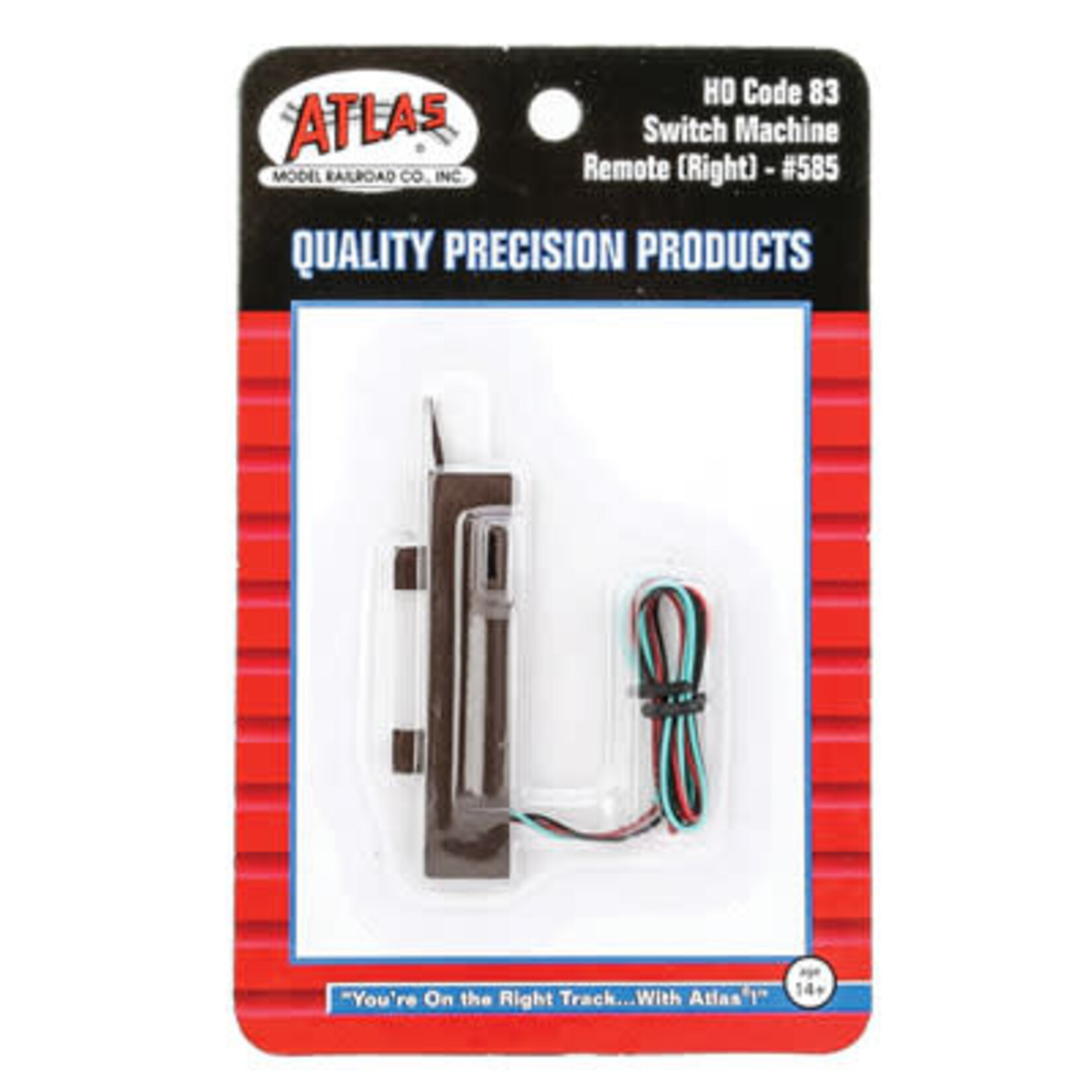 Atlas 585 HO Code 83 Remote Switch Machine Right