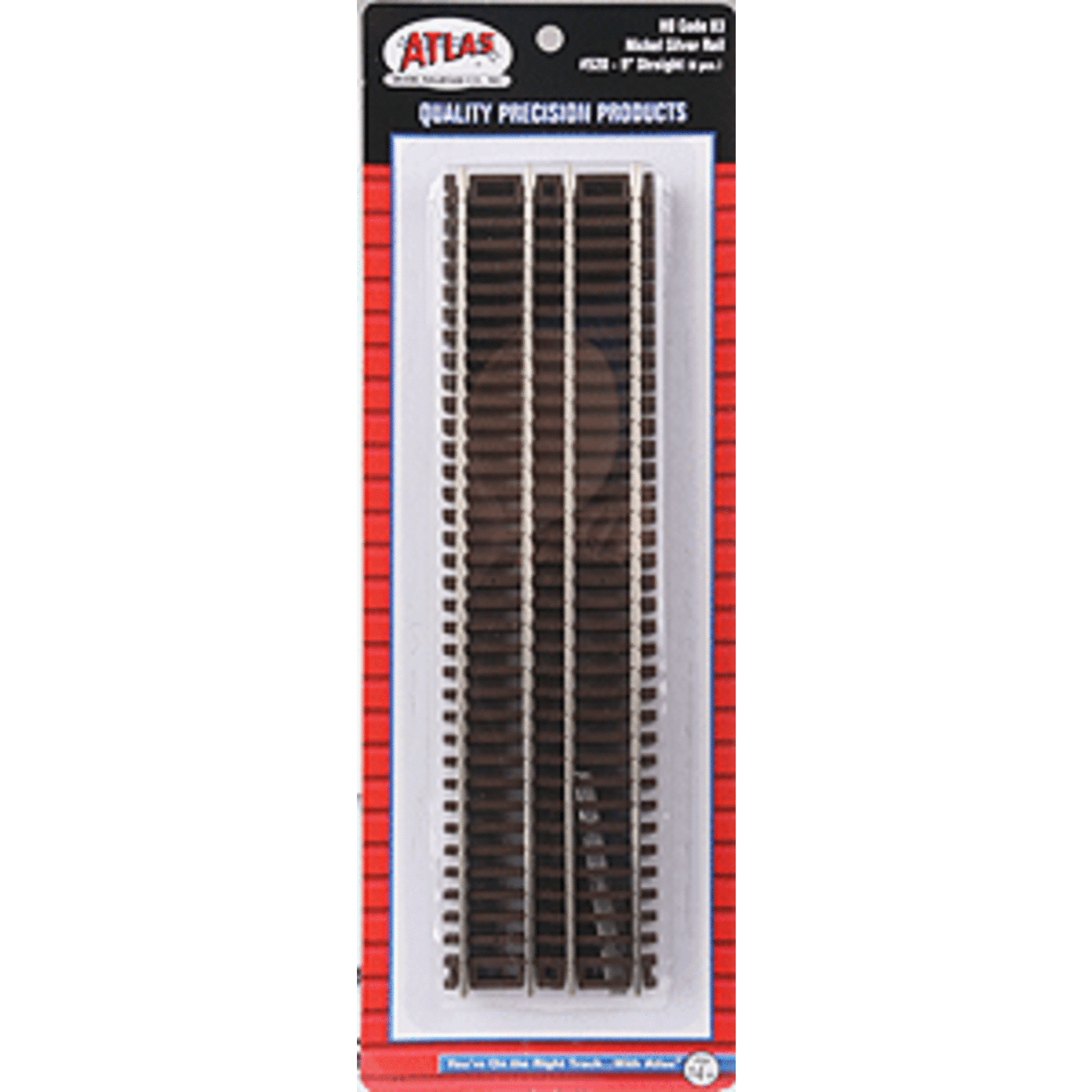 Atlas 520 HO Code 83 9" Straight - 6 piece