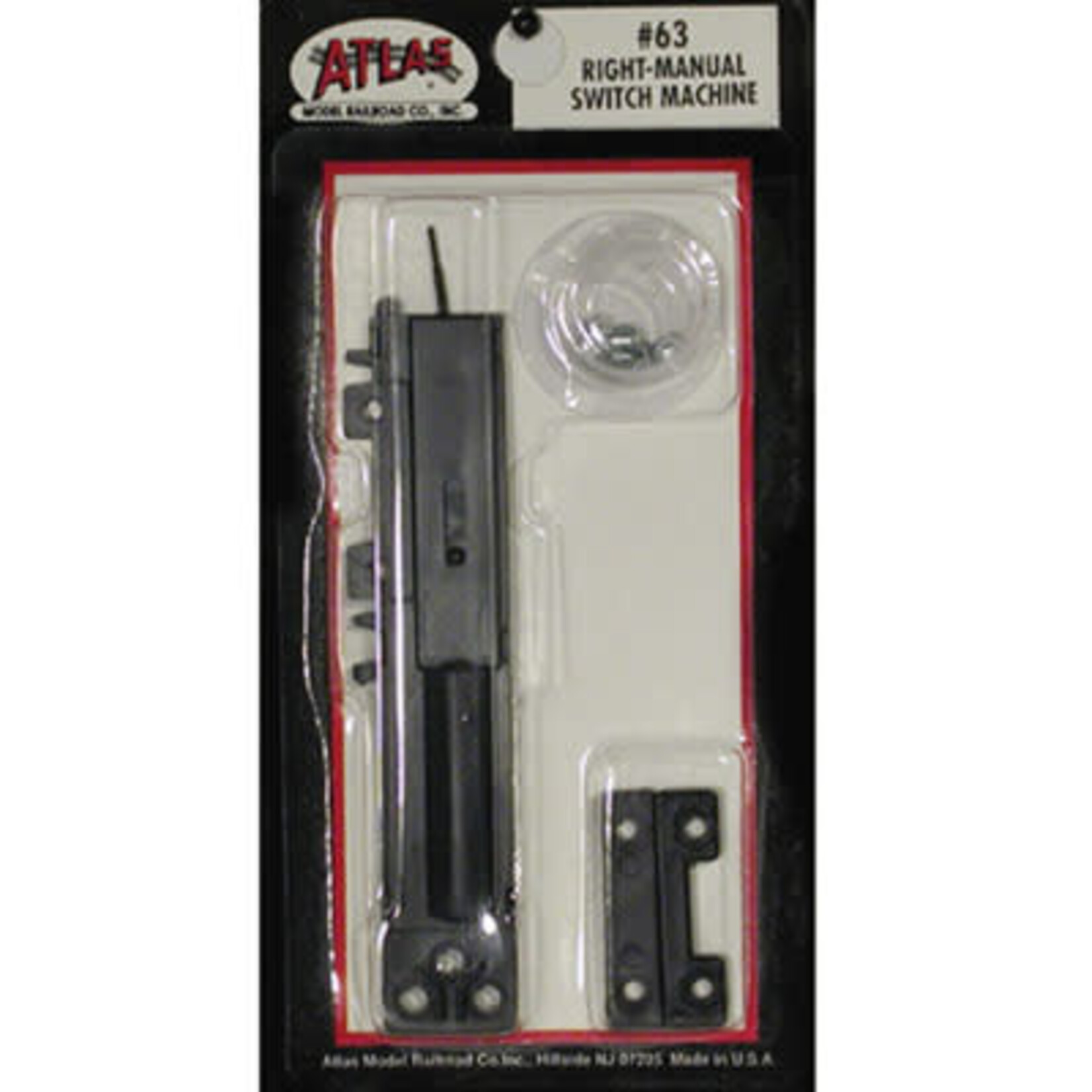 Atlas HO MANUAL SWITCH MACHINE - RIGHT