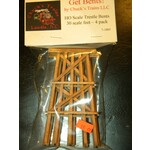 30 Scale Foot Timber Trestle Bent 4 pack