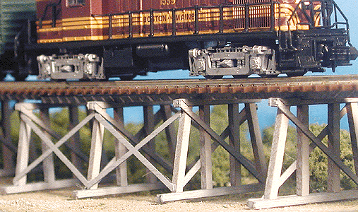 404 HO Lowboy Trestle Kit