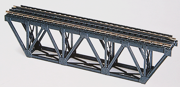591 HO Code 83 Deck Truss Bridge
