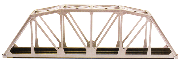 593 HO Code 83 18'' Truss Bridge Kit/blk