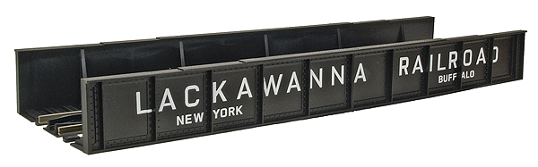 895 HO Lackawanna Plate Girder Bridge