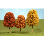 Bachmann 32051 SceneScapes(TM) Autumn Deciduous 3-4" Pkg(3)