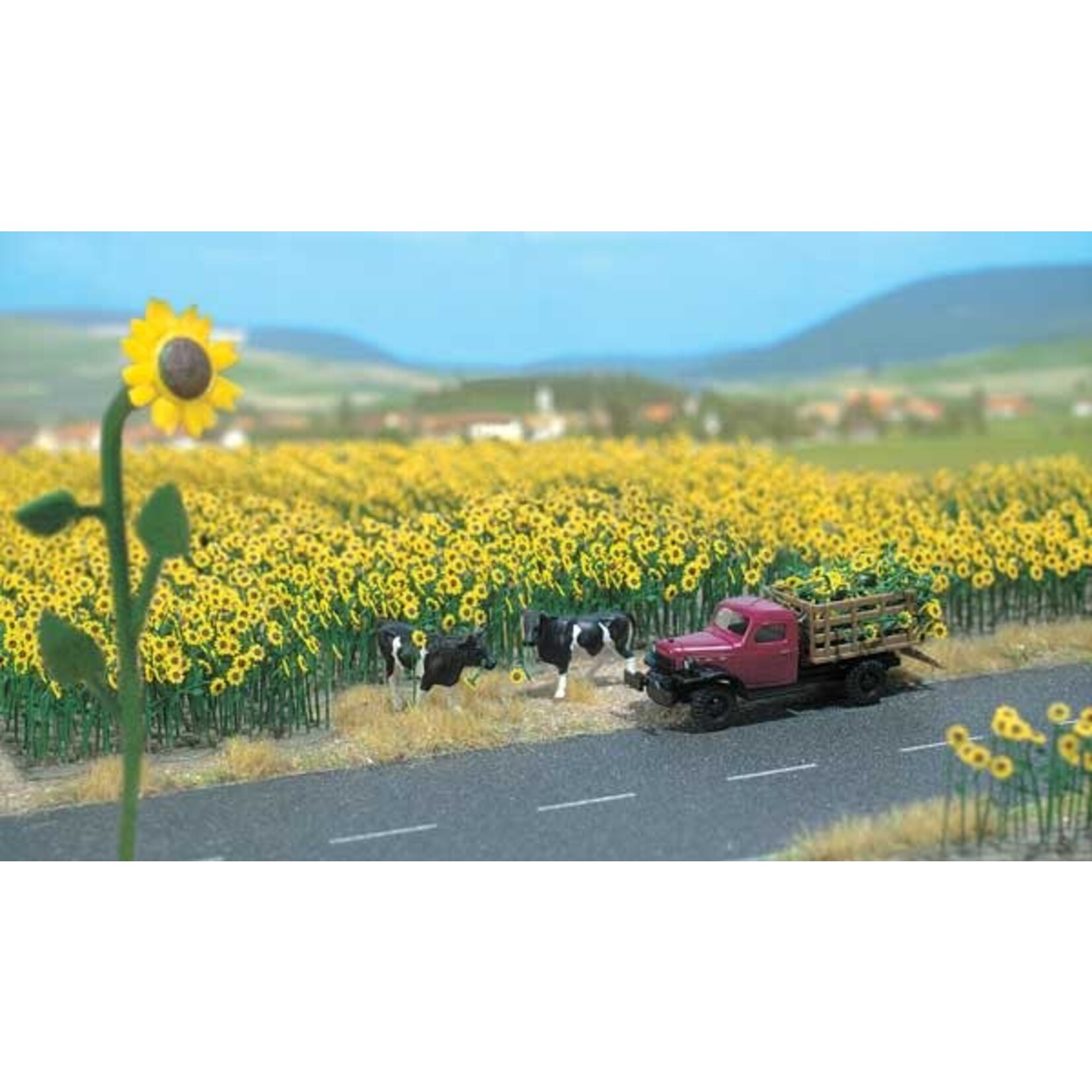 Walthers 9491119 HO Sunflower Fields