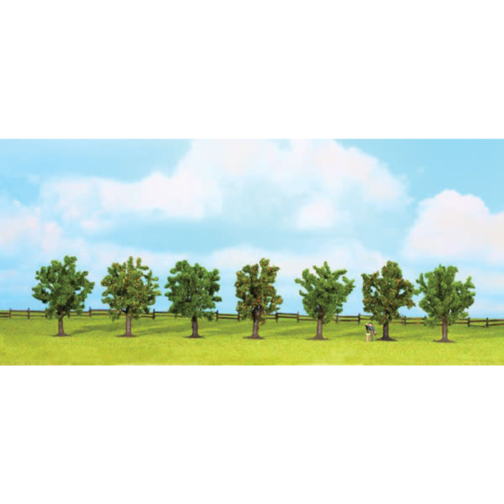 Walthers 9491162 Fruit Trees pkg(7)