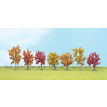 Walthers 9491166 Autumn Trees pkg(7)