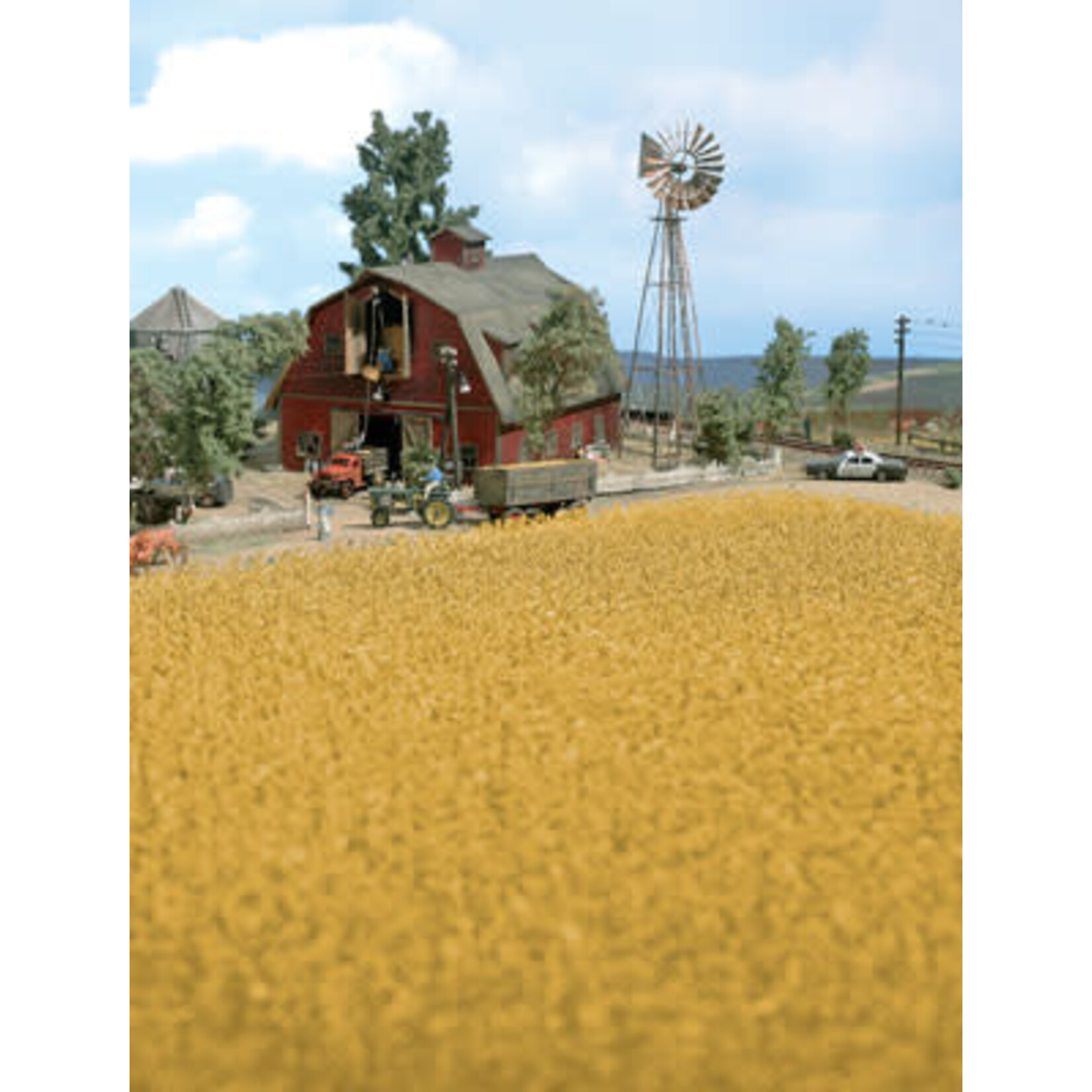 Walthers 9491141 HO Harvest Corn Field -- Brown