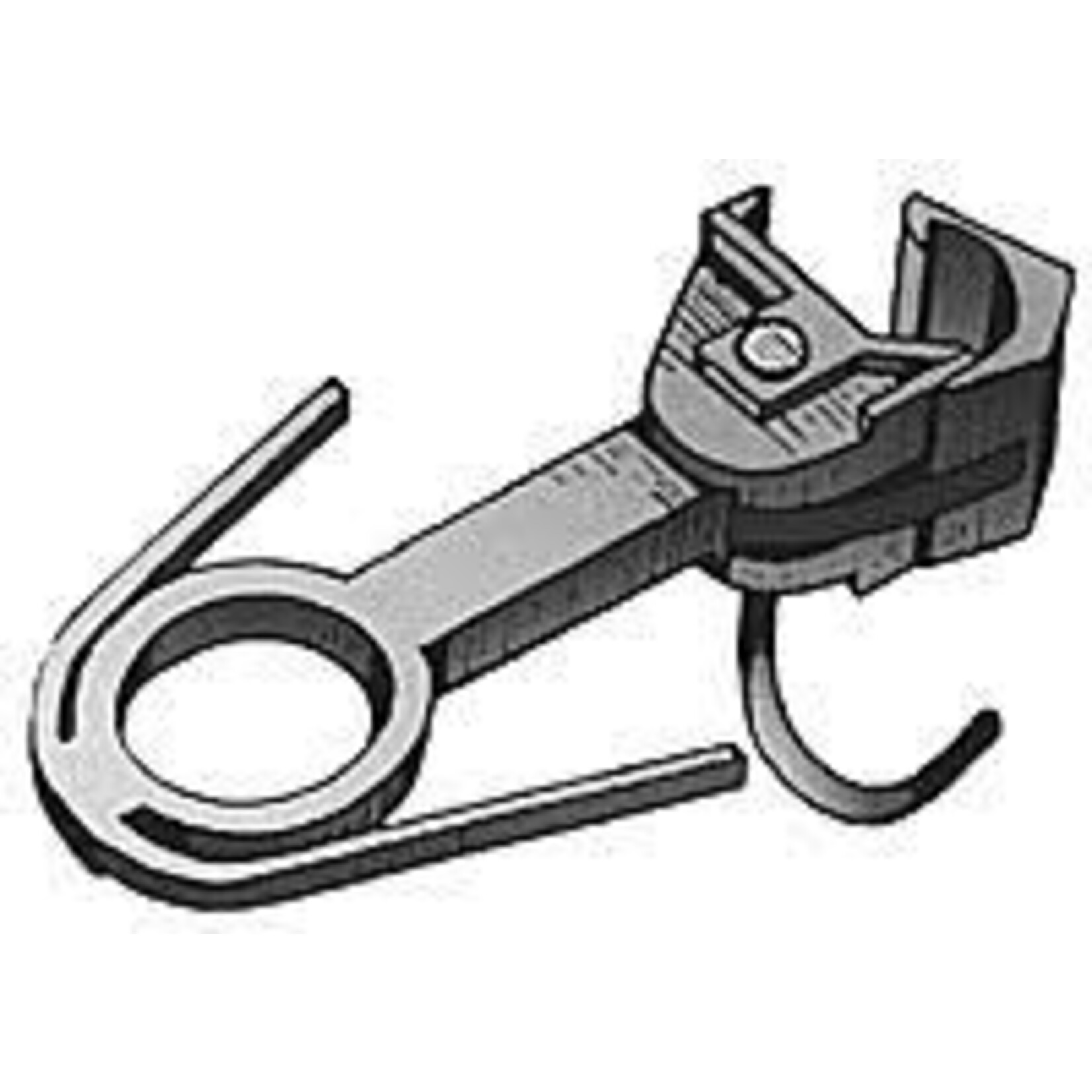 Bachmann 78005 HO Center Shank Medium Couplers (1 pair)