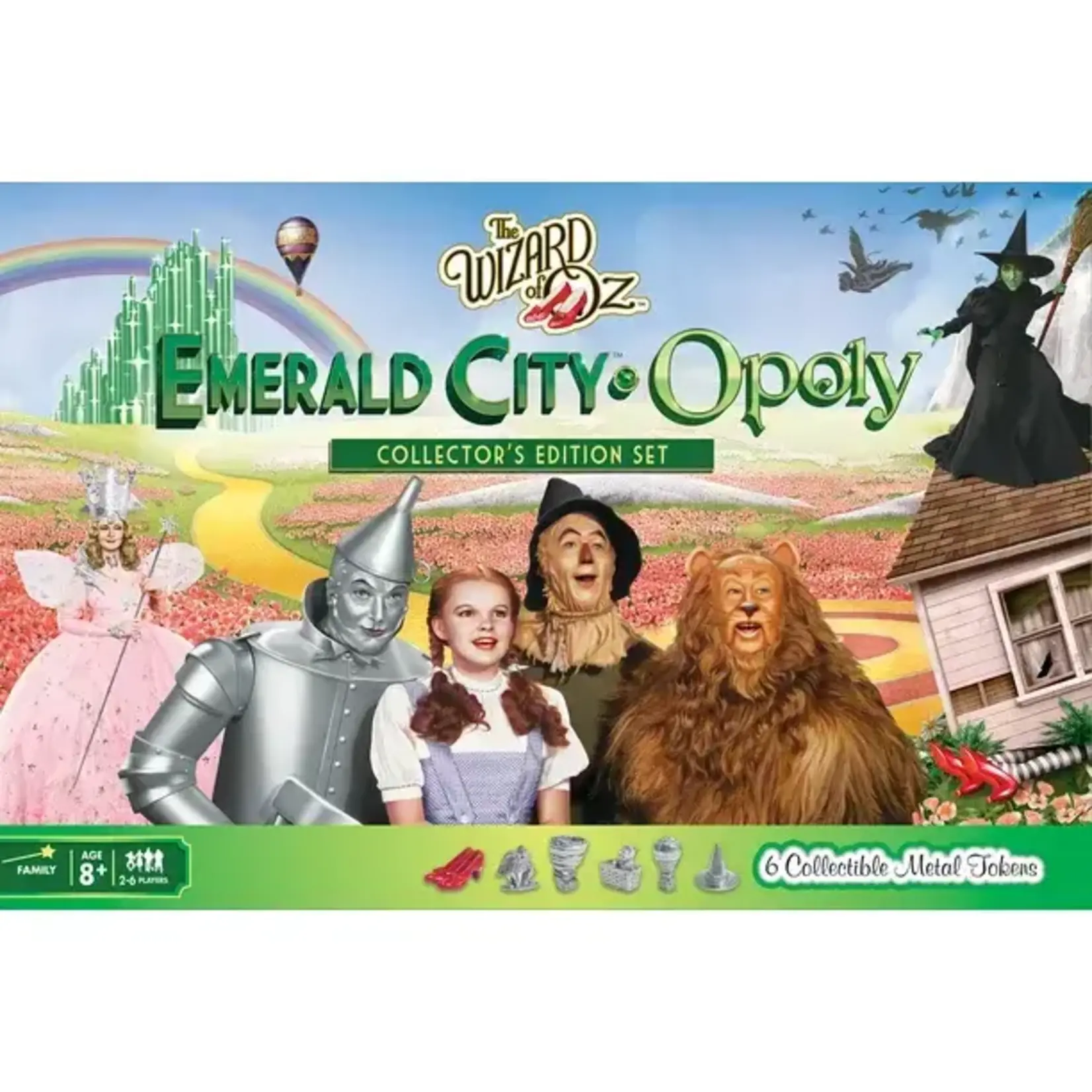 MasterPieces 42082 Emerald City-opoly - Wizard of Oz Monopoly