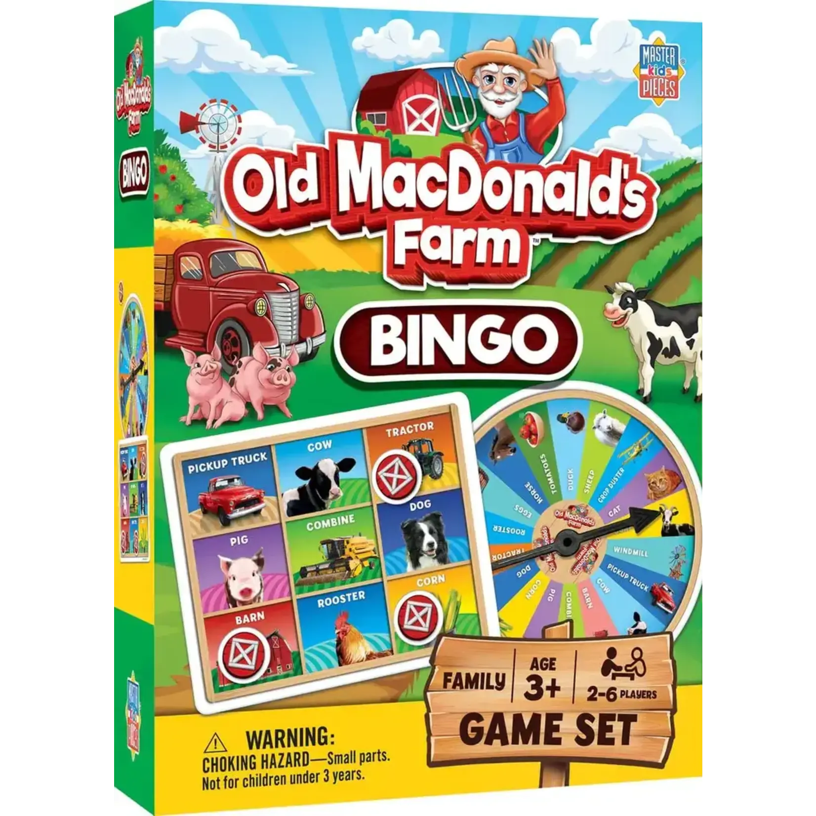 MasterPieces 42123 Old MacDonald Bingo