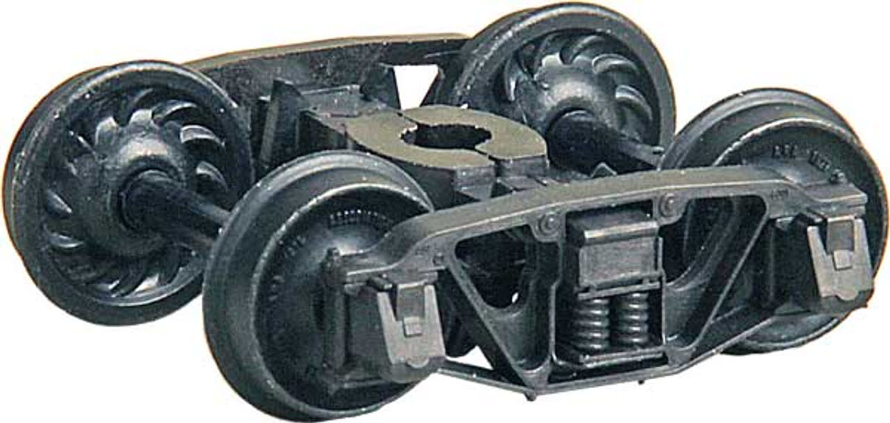 571 HO HGC Andrews (1898) Self Centering Trucks with 33" Ribbed Back Wheels