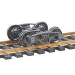 Kadee 517 HO Scale Pennsylvania 2D-F8 50-Ton Trucks with 33" Ribbed Back Wheels - Metal Fully Sprung