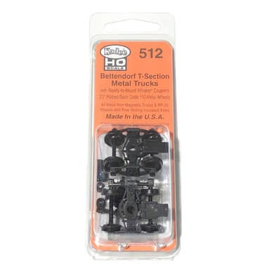 512 HO Bettendorf T-Section Trucks with Ready-To-Mount