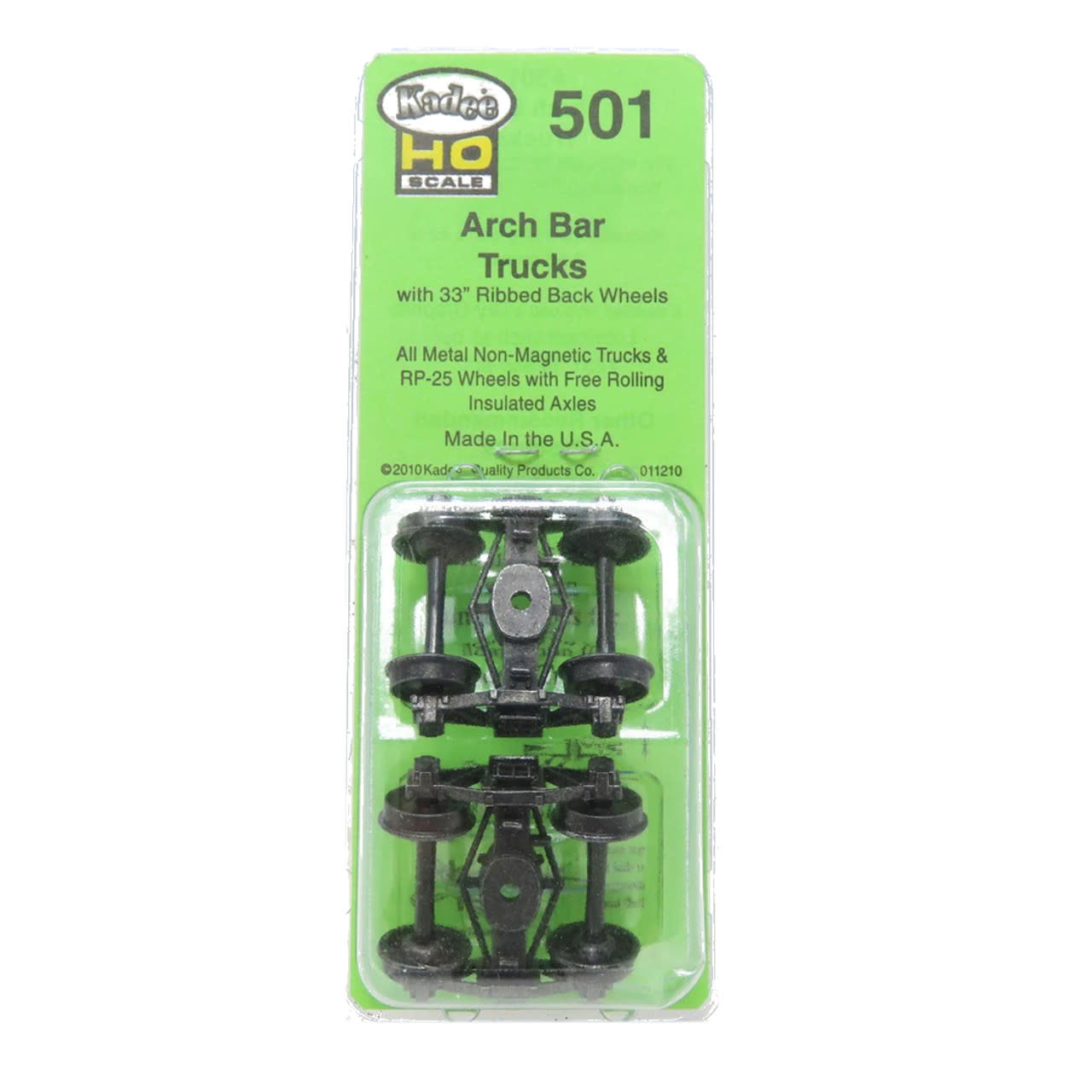 501 HO Arch Bar Trucks Metal Fully Sprung