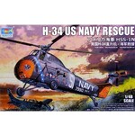 Trumpeter 64102 H-34 Navy Rescue 1:48