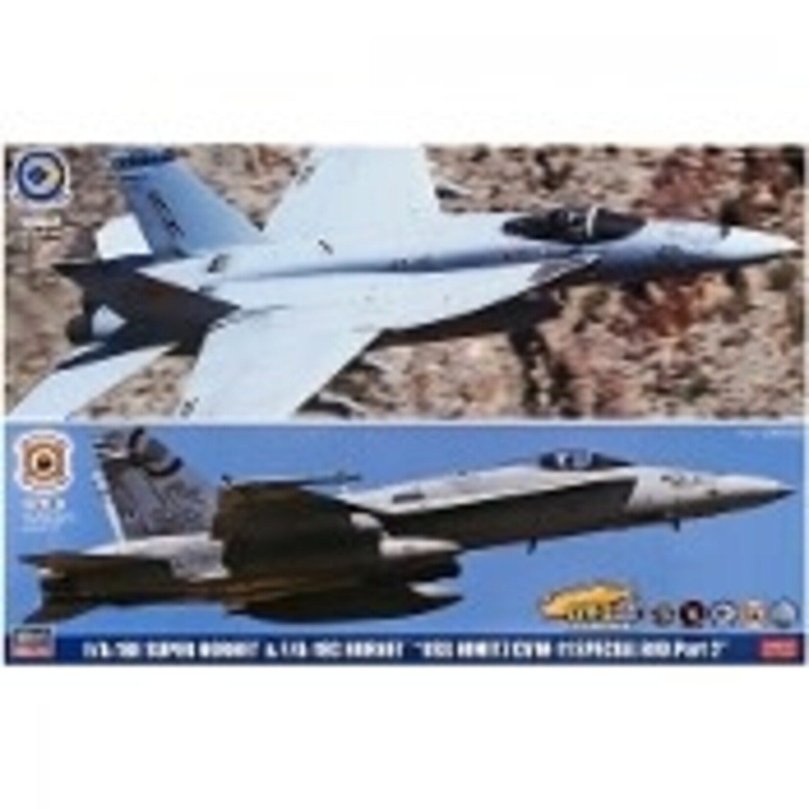 Hasegawa 52167 1/72 F/A-18E Super Hornet/F/A-18C Hornet (2)