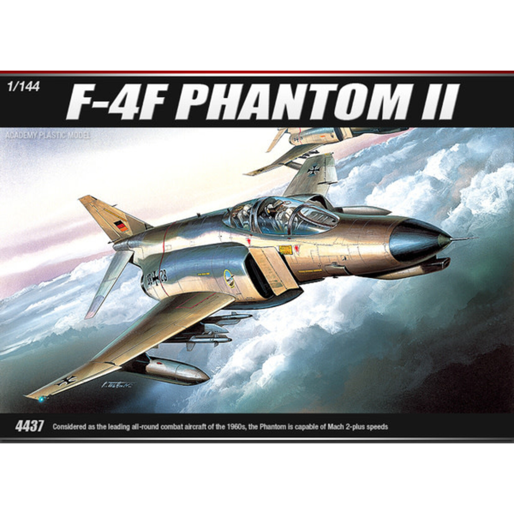 Academy 12611 1:144 McDonnell Douglas F-4F Phantom II