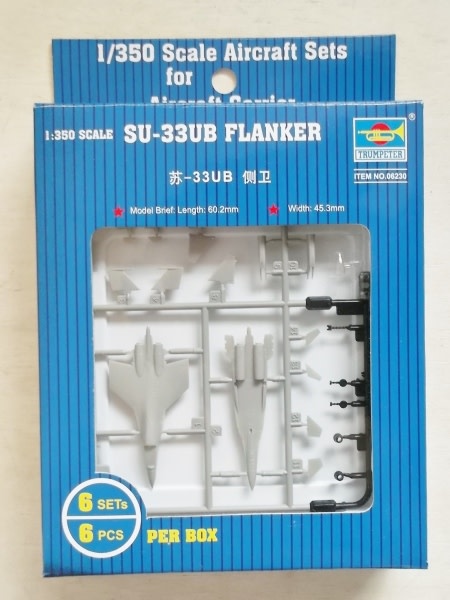 06230 SU-33UB Flanker Plane Set