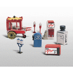 Woodland Scenics 230 HO Vending Machine Kit 8 Piece