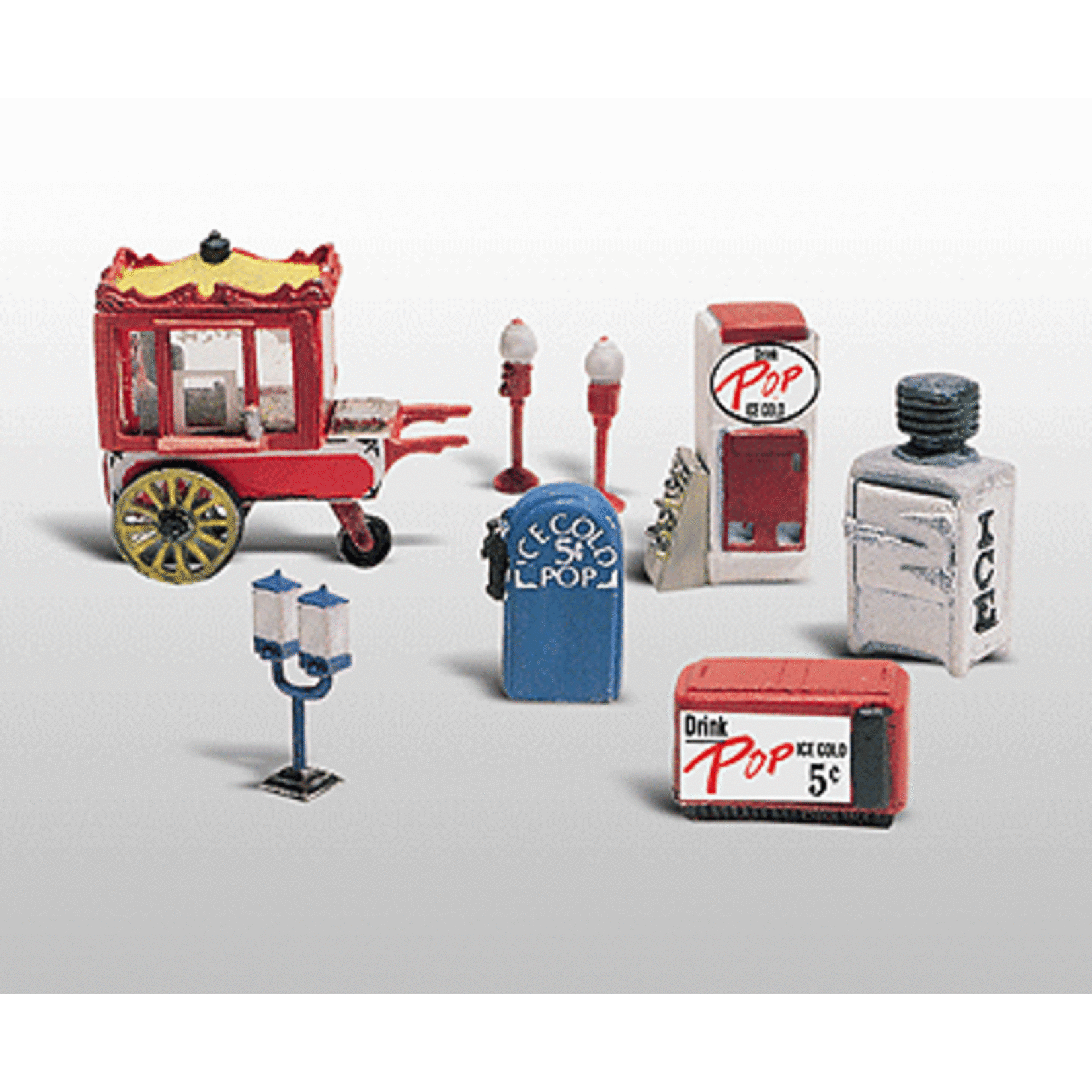 Woodland Scenics 230 HO Vending Machine Kit 8 Piece