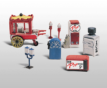 230 HO Vending Machine Kit 8 Piece