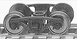 190000 HO Roller Bearing Caboose Trucks