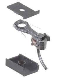 145 HO Short 1/4" Overset Shank w/242 Draft Gear Boxes - 2 Pair