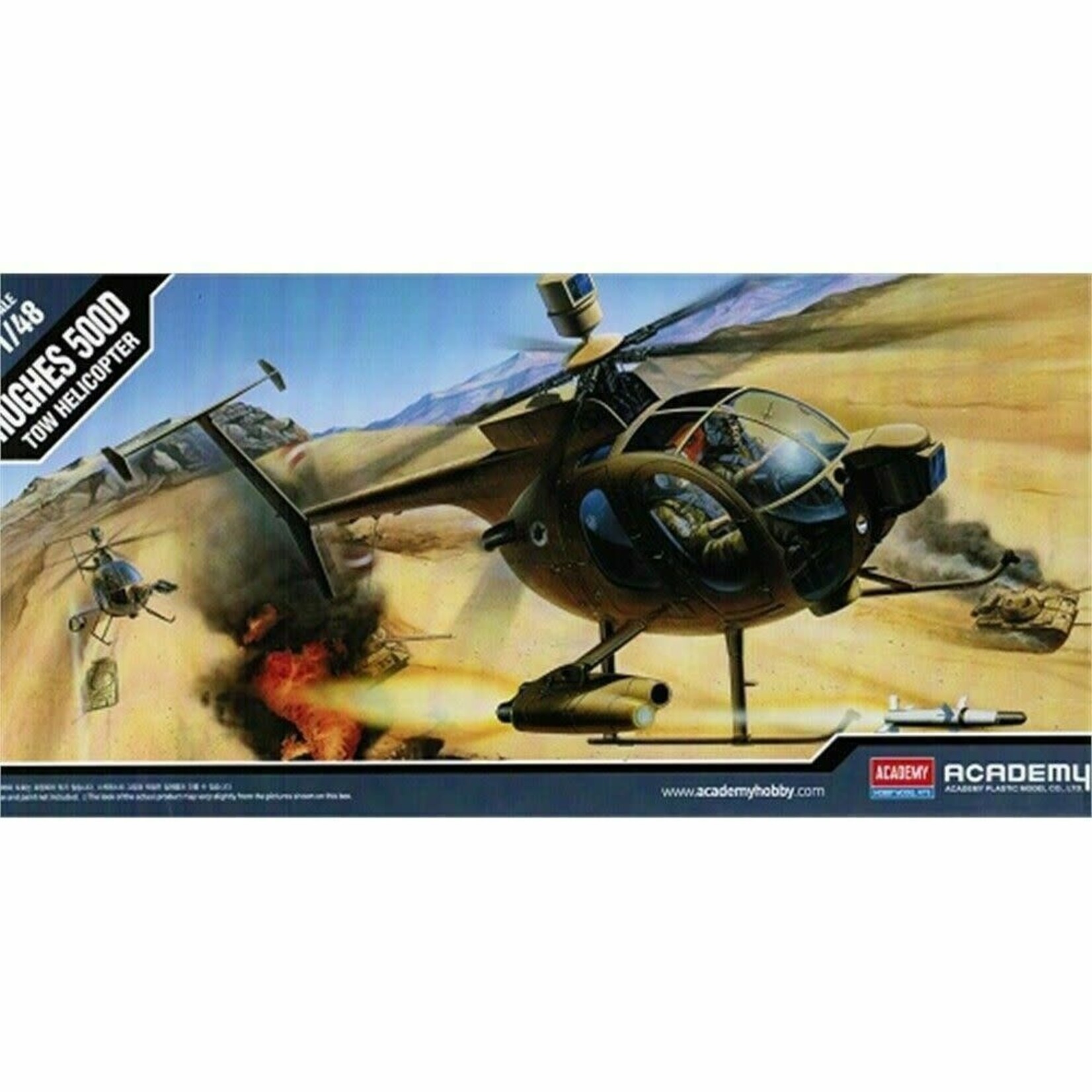 Academy 12250 Tow Defender Helicopter 1/48