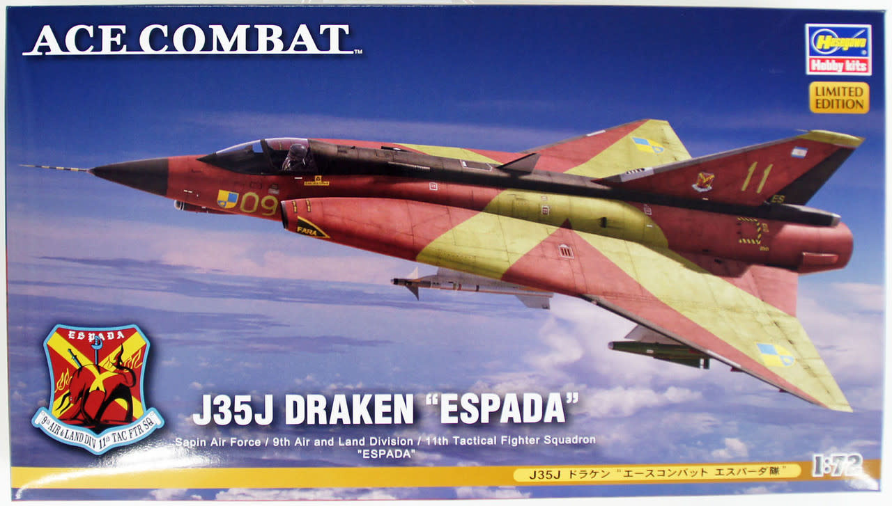 52140 1/72 J35J Draken "Ace Combat Espada"