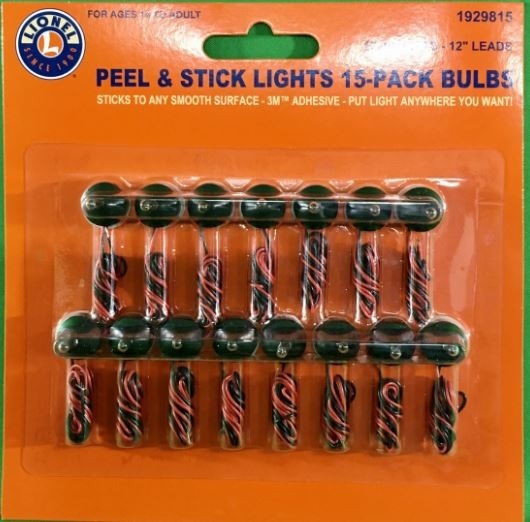 1929815 O Peel & Stick Lights 15pk
