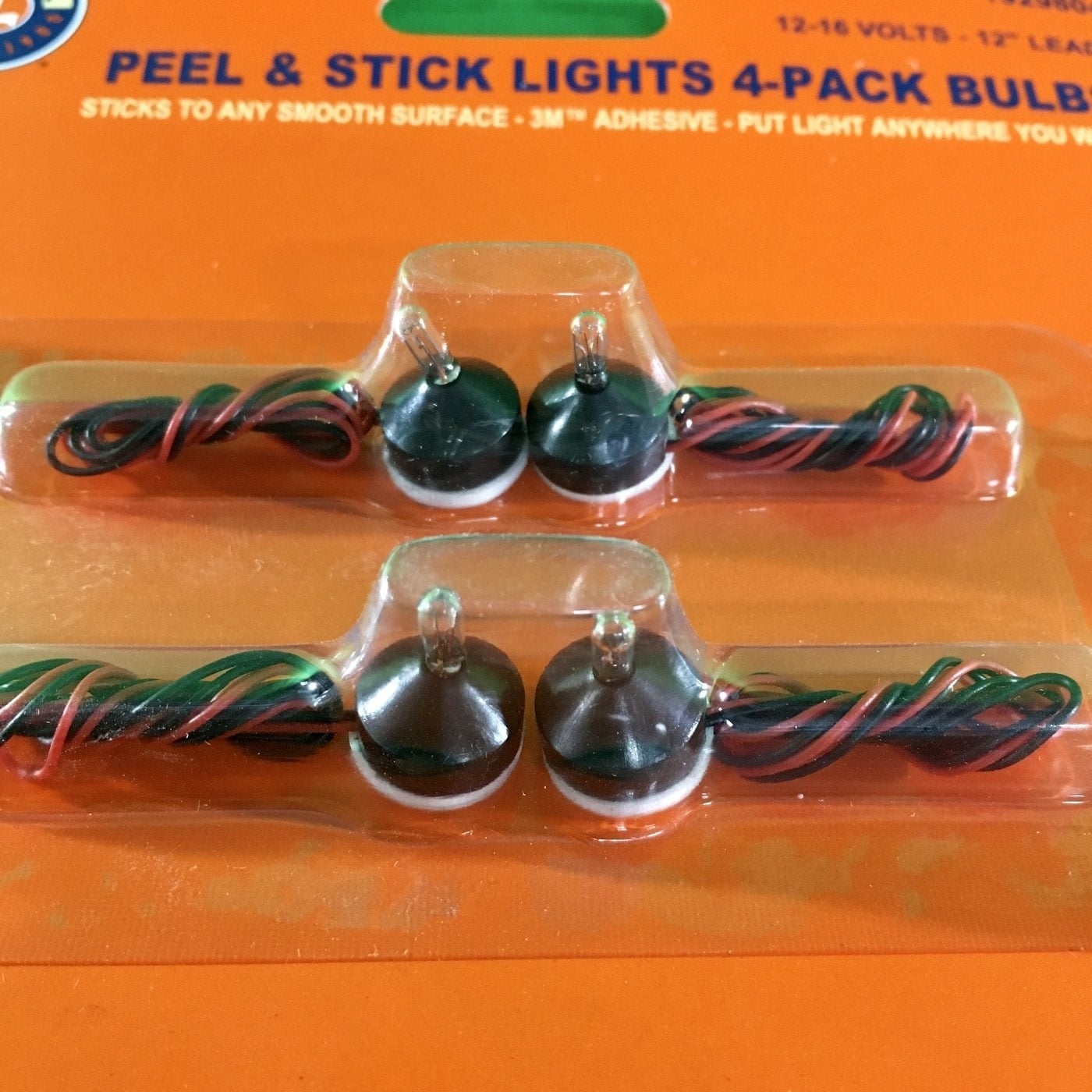 1929804 O Peel & Stick Lights 4pk